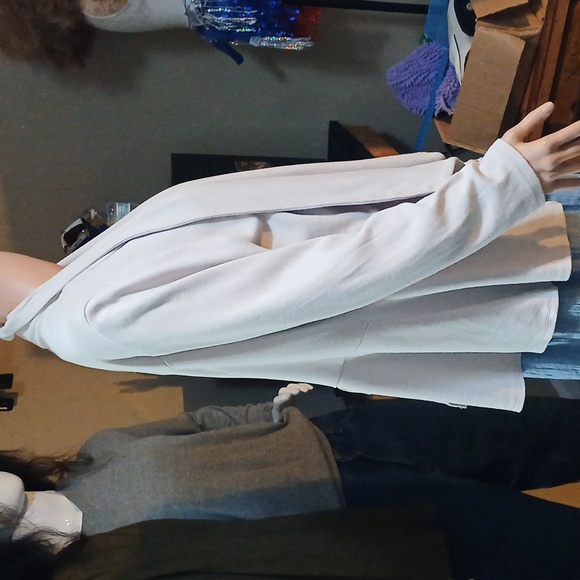 Premise Woman Beige Open Front Cardigan - Picture 3 of 7